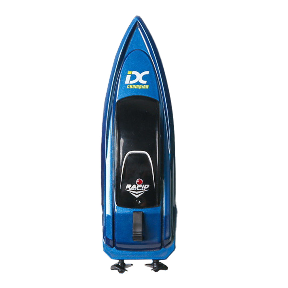 2.4GHz Remote Control Boat Toy Rechargeable Racing RC Boat Toy Blue