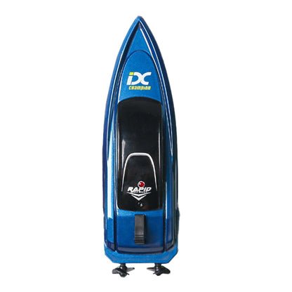 2.4GHz Remote Control Boat Toy Rechargeable Racing RC Boat Toy Blue
