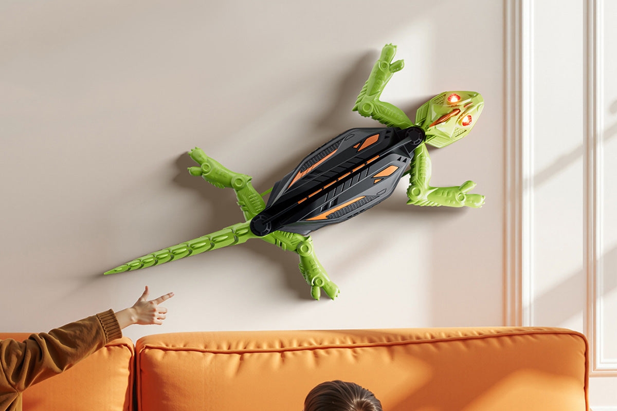 Wall Climbing RC Chameleon Toy Wall Crawler Lizard