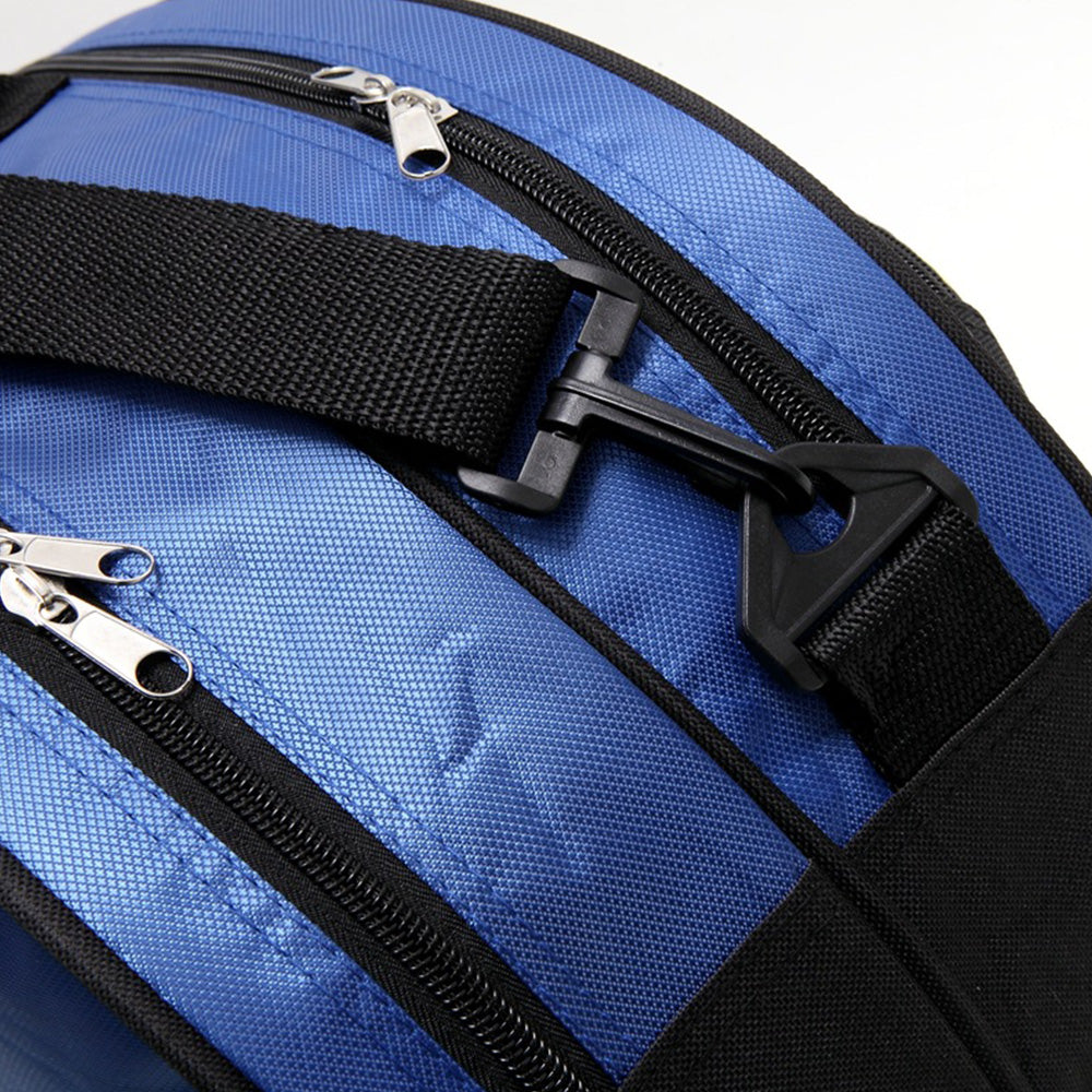 Badminton Bag for 4 to 6 Rackets with Shoe Compartment  - Blue