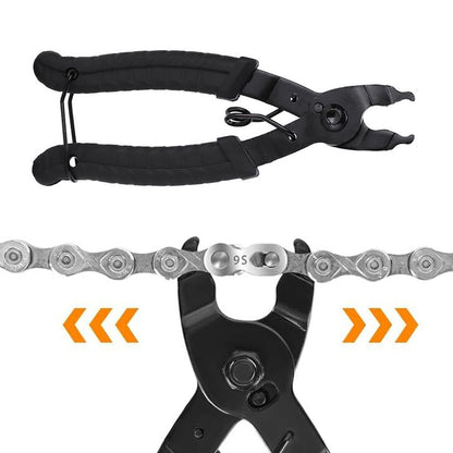 9 Piece Bicycle Chain Repair Tool Kit with Link Pliers and Breaker