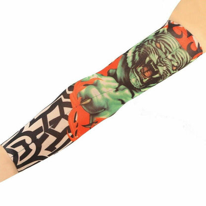 6 Pack Realistic Fake Tattoo Cover Fake Tattoo Sleeves