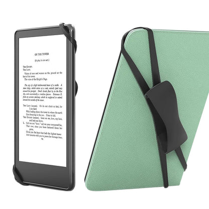 2Pcs Silicone Hand Strap for Kindle and Tablets Kindle Accessories for 4.7-8 inches Kindle Black