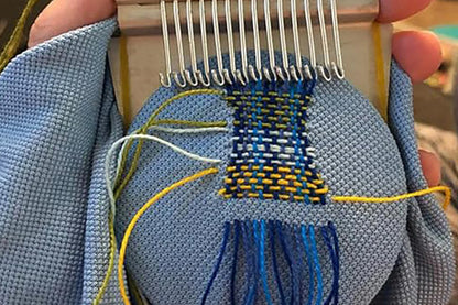 Mini DIY Darning Weaving Loom Kit