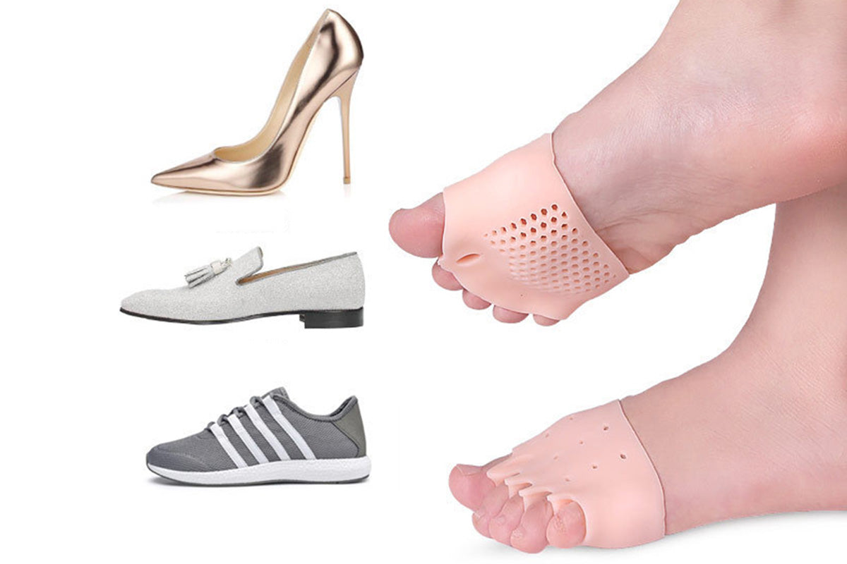 4 Pairs Toe Separators Bunion Corrector Cushion Hallux Valgus Relief for Men and Women