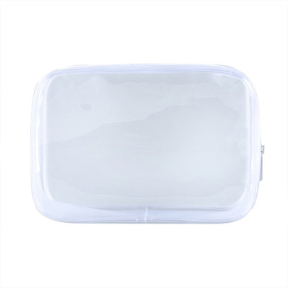 Portable Clear Makeup Bag Zipper Transparent Travel Storage Pouch Cosmetic Toiletry Bag