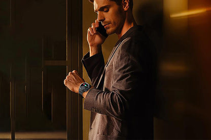 Smart Watch with Flashlight Fitness Tracker with Bluetooth Calls 100+Sports Modes -Black