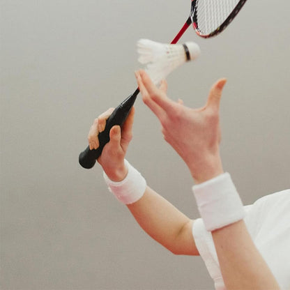 10Pcs Tennis Racket Grip Tapes PU Anti-Slip Overgrip Badminton Pickleball-Black