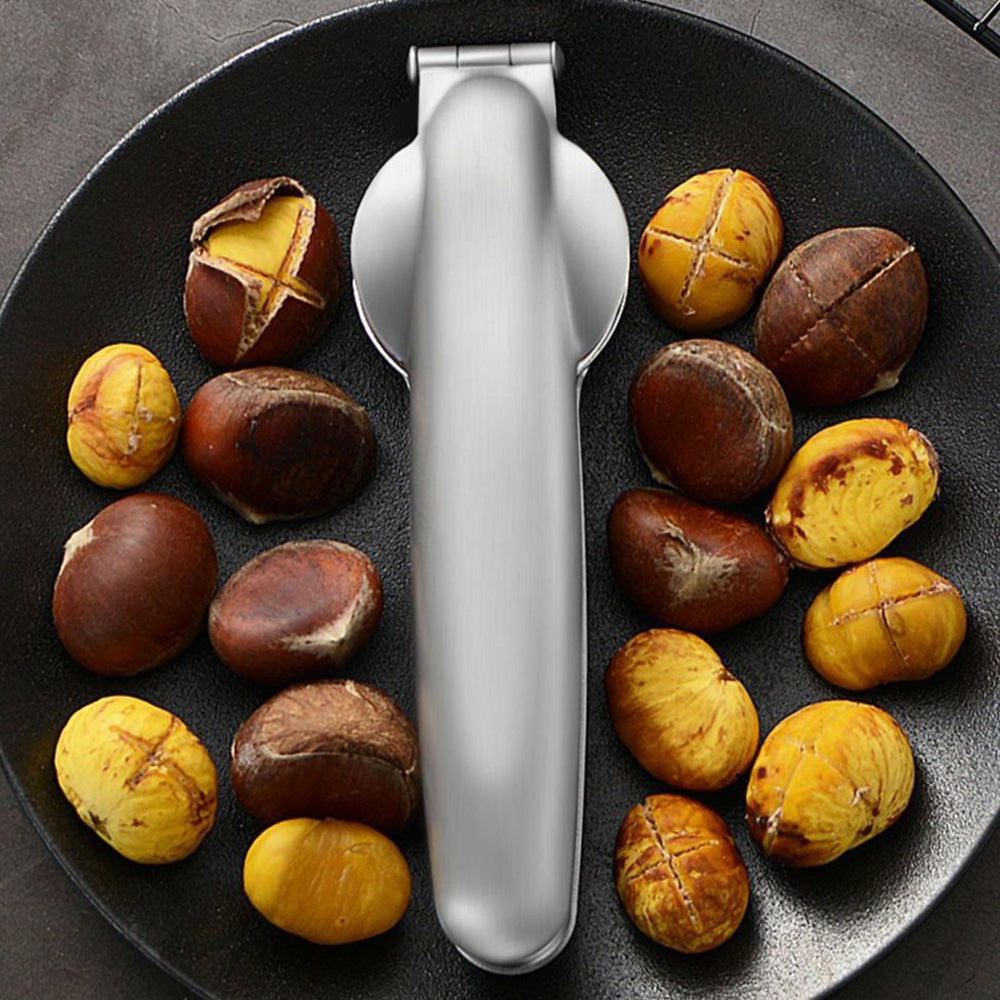Chestnut Pliers 304 Stainless Steel with Nut Opener and Claw