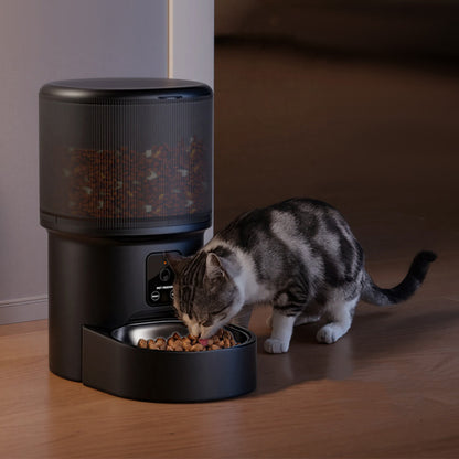 Automatic Pet Feeder Bowls With WIFI Camera Remote Smart Food Dispenser