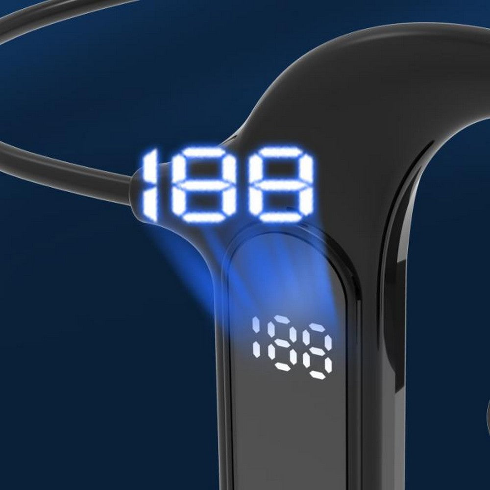 Bone Conduction Headphones Wireless Bluetooth Earphones Stereo Earbuds Outdoors Sports Waterproof Digital Heaadset With Mic