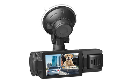 3 Channel Dash Cam With Motion Detection