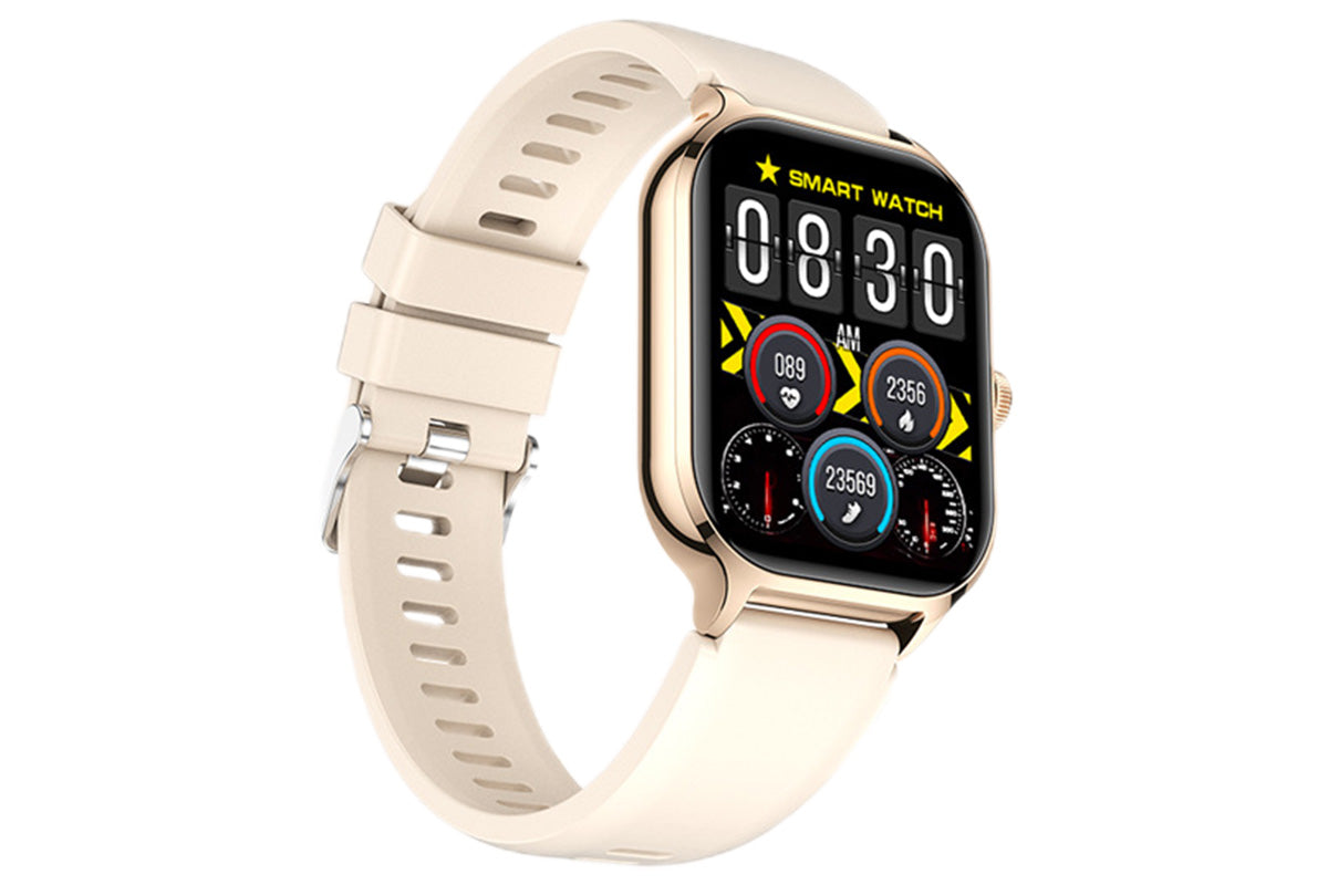 Bluetooth Smart Watch 59 Sports Modes Heart Rate Sleep Monitor Gold