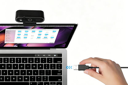 4K Webcam Video Camera for PC Laptop