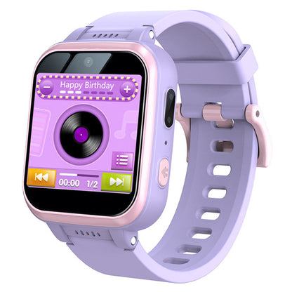 Kids Smart Watch with Touch Screen Camera Music 26 Games and Alarm Clock Purple