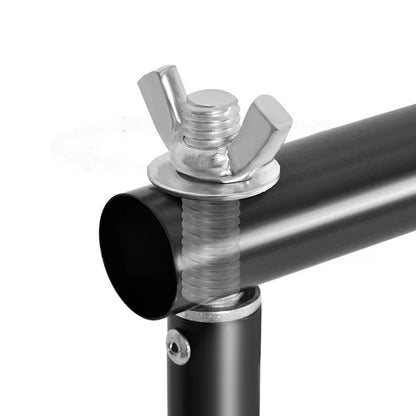 Heavy-Duty Adjustable Backdrop Stand Photo Studio Background Crossbar Kit for Weddings Parties