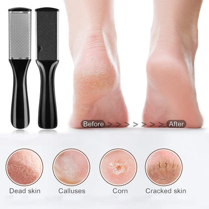 25Pcs Set Pedicure Kit Nail Care Tools Foot Rasp Foot Dead Skin Remover