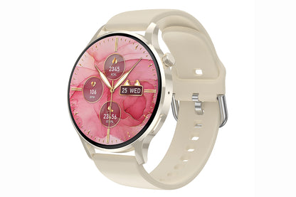 Fashion Smartwatch with Heart Rate and Sleep Monitoring IP67 Waterproof-Silver