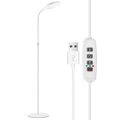 Floor Plant Grow Light Full Spectrum Tripod Stand with Timer 10 Brightness-White