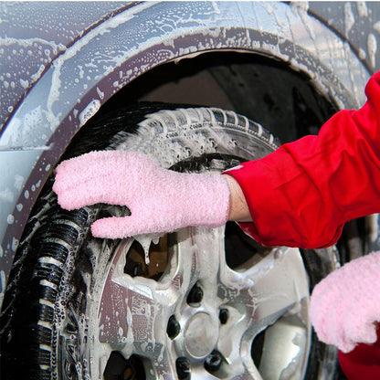 3Pcs Dusting Gloves Cleaning Mitts for Furniture Home Car