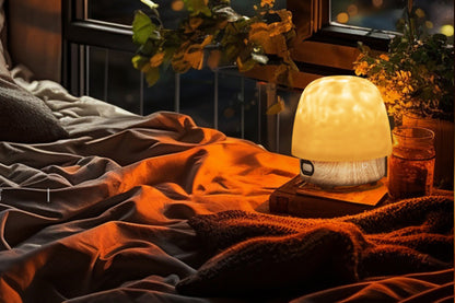 16 Color Changing Waterproof Bluetooth Speaker Lamp - Khaki