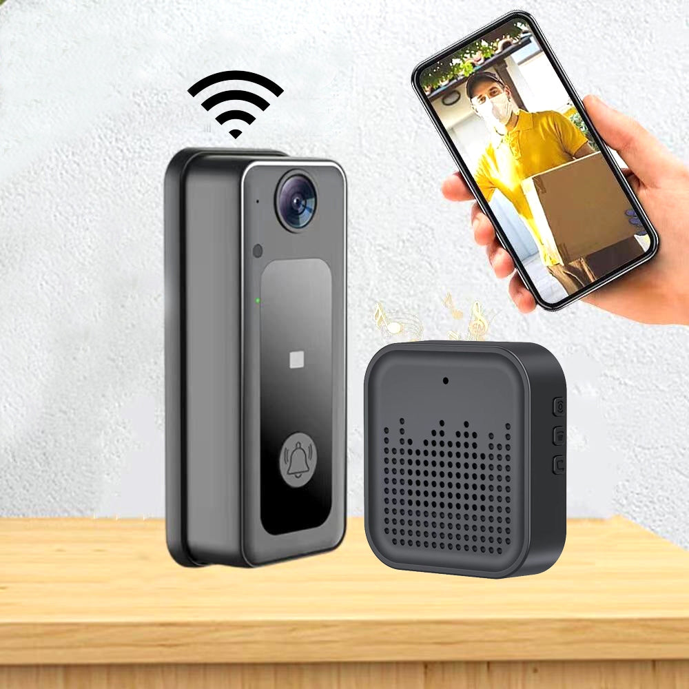 Bluetooth Wireless Video Doorbell Camera with Intercom and Night Vision