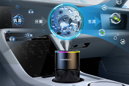 Smart Car Air Freshener Car Diffuser With 3 Modes And Lights For Cars Bedrooms Office