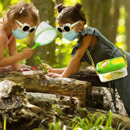 5PCS Bug Catcher Kit With Bug Collector Toy Magnifying Glass For Kids