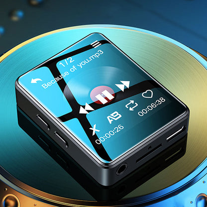 Portable Touch Screen MP3 Player Bluetooth Music Speaker with 32GB TF Card