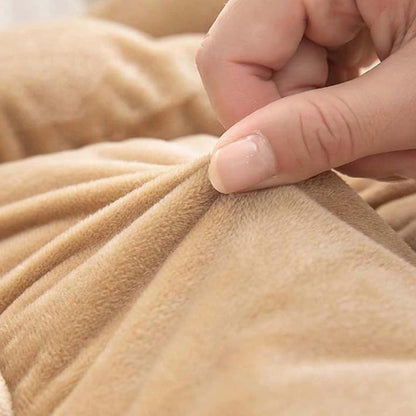 Backrest Seat Cushion with Ties High Back Seat Chair Pad for Office Gaming Chair Camel