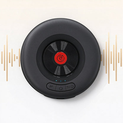Bluetooth 6.0 Pillow Speaker Ultra Thin Sleep Speaker - Black