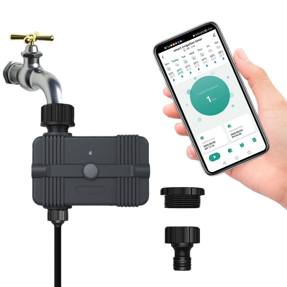 Smart Sprinkler Timer App Control Bluetooth Water Irrigation Timer Controller for Garden Hose