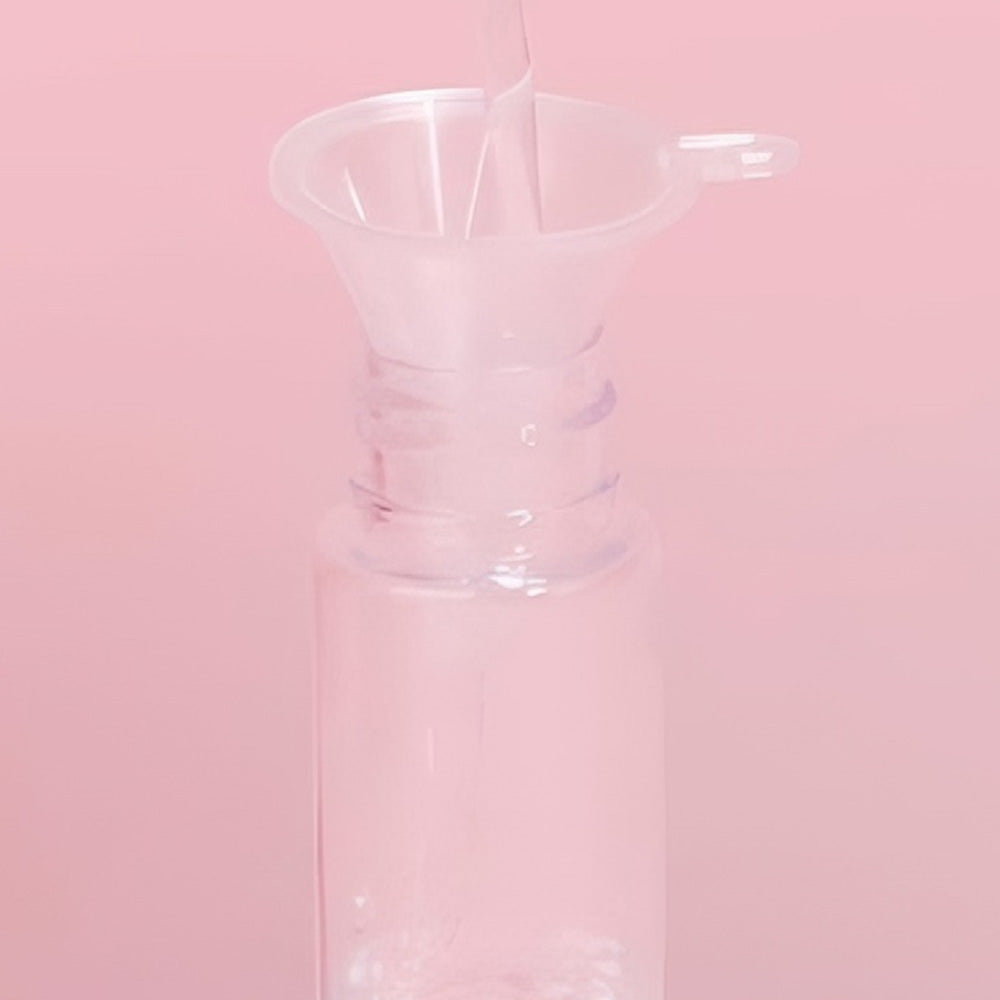 18 Piece Silicone Leak Resistant Travel Toiletry Bottle Set - Pink