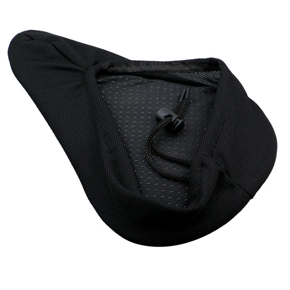 Triangle Groove Bike Seat Cushion Cover for Indoor & Outdoor Cycling