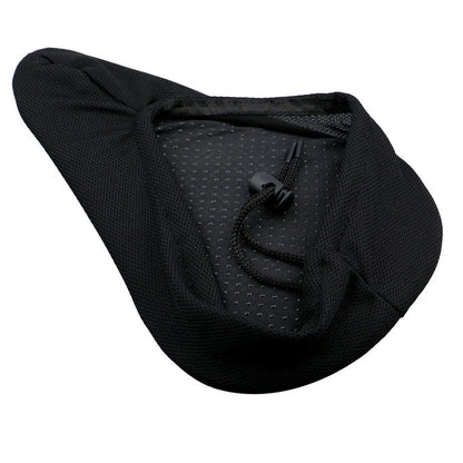 Triangle Groove Bike Seat Cushion Cover for Indoor & Outdoor Cycling