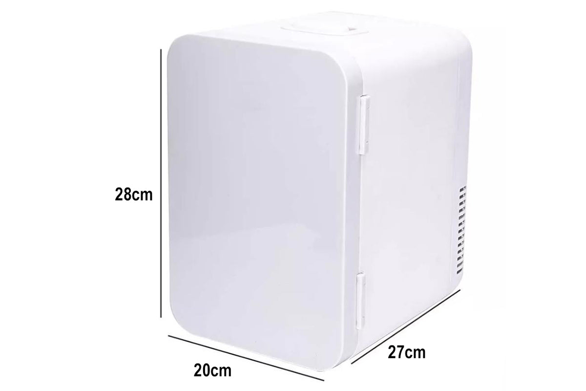 2 in 1 8L Mini Fridge Portable Freezer Drinks Beer Cooler Warmer Bar Freezer Ice Cosmetics Home Refrigerator