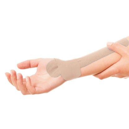 Kinesiology Tape Waterproof Breathable Latex-Free for Ankle Wrists Knees Khaki