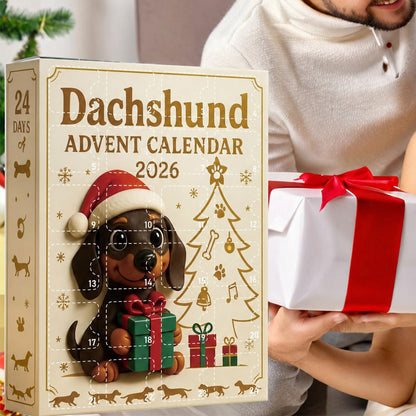 Dachshund Advent Calendar 24 Day Christmas Countdown for Adults