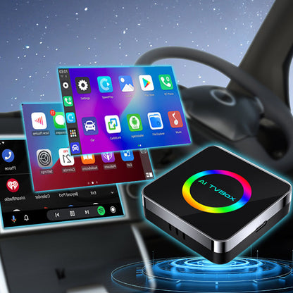 Android 13 Box Wireless CarPlay Android Auto Adapter for Factory Headunits