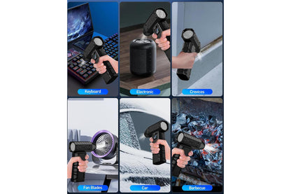 Compressed Air Duster 130000RPM Electric Air Blower for Computer Keyboard