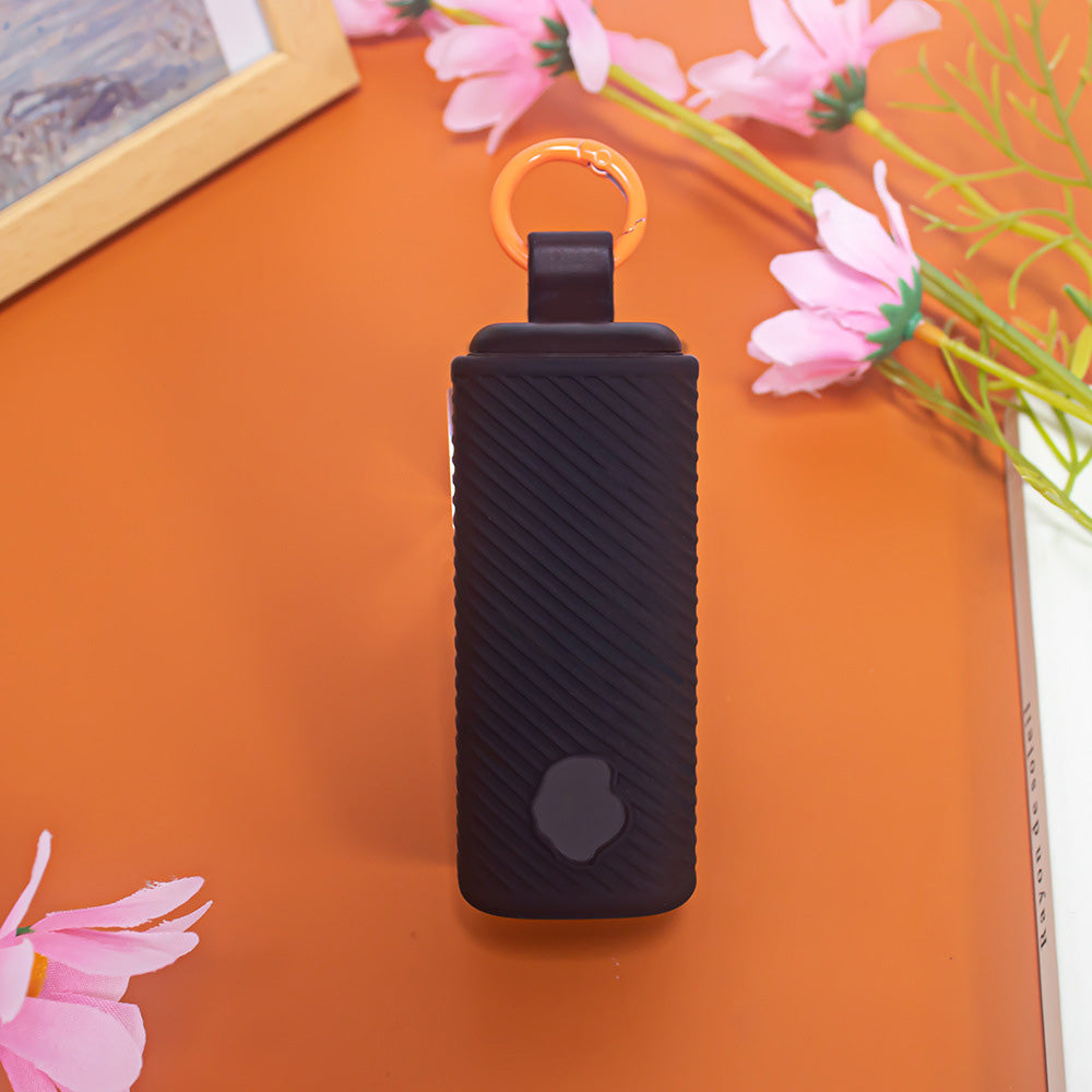 Soft Silicone Case for Skullcandy Dime Evo Wireless Earbuds Black