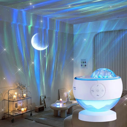 Northern Lights Aurora Projector with Bluetooth Speaker