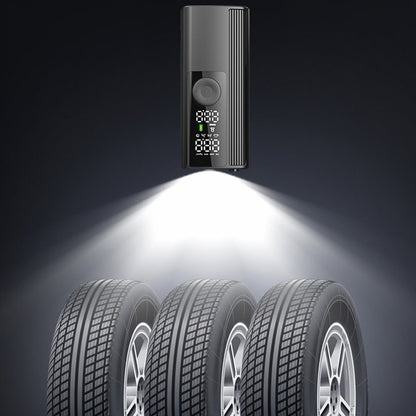 Portable Cordless Tire Inflator Air Pump for Car Motorcycle and Bicycle
