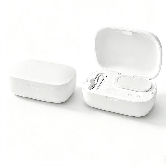 Ultrasonic Contact Lens Cleaner - White