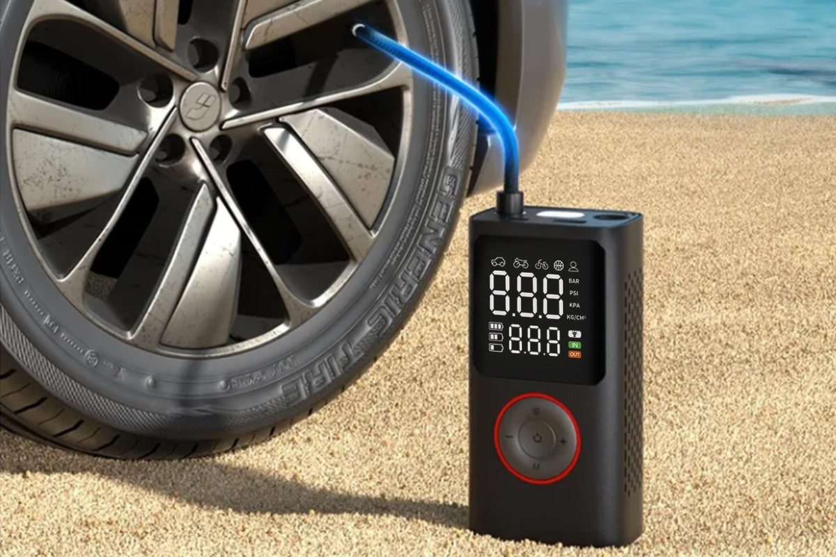 Tire Inflator Portable Air Compressor 150 PSI Air Pump for Car Tires Bicycles