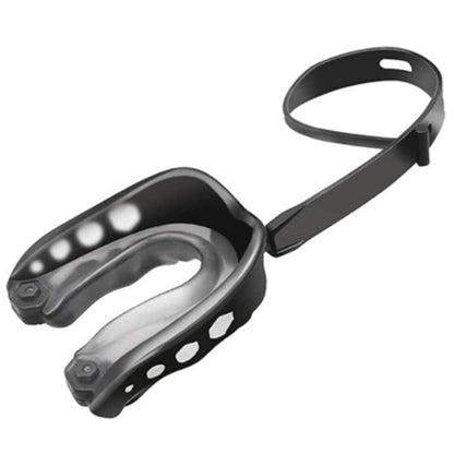 2Pcs Sports Mouth Guard Teeth Mouthpiece for Boxing MMA Black