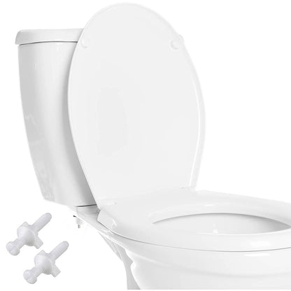 33mm Plastic Toilet Seat Hinge Bolts Fixing Kit with Nuts and Washers