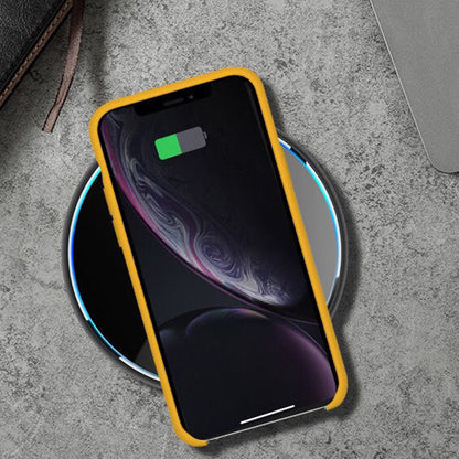 Fast Wireless Charger Pad with Mirror Surface for Phone-Black