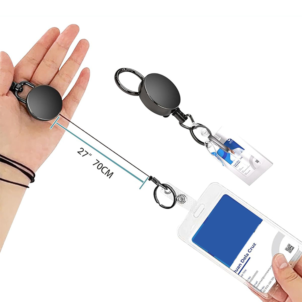 Retractable Anti Theft Phone Tether 60cm Phone Lanyard-Style2