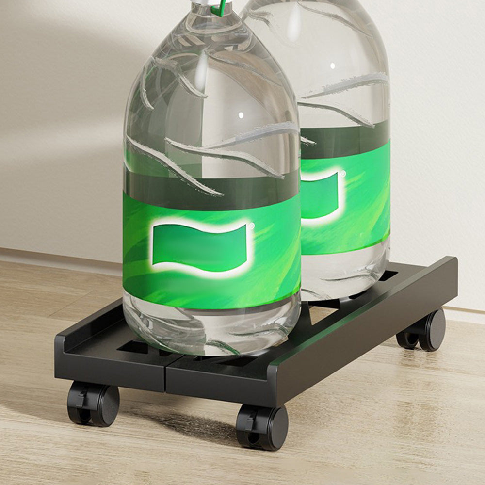 Adjustable PC Case Stand with Wheels Universal Computer Tower Holder Cooling Rack